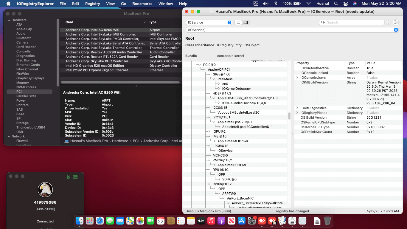 Lenovo Thinkpad X270 6th Dual Battery [SkyLake   Intel HD 520 + PS2 SMBUS]   OpenCore 1